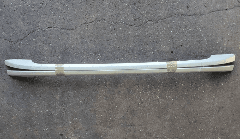 GENUINE FORD GRAND C-MAX SILVER ROOF RACK RAILS PAIR 2011 - 2015