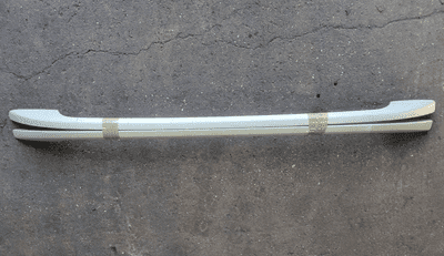 GENUINE FORD GRAND C-MAX SILVER ROOF RACK RAILS PAIR 2011 - 2015