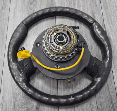 GENUINE FORD KA MK1 STEERING WHEEL WITH SENSOR CLOCK SPRING SQUIB 2001 - 2008