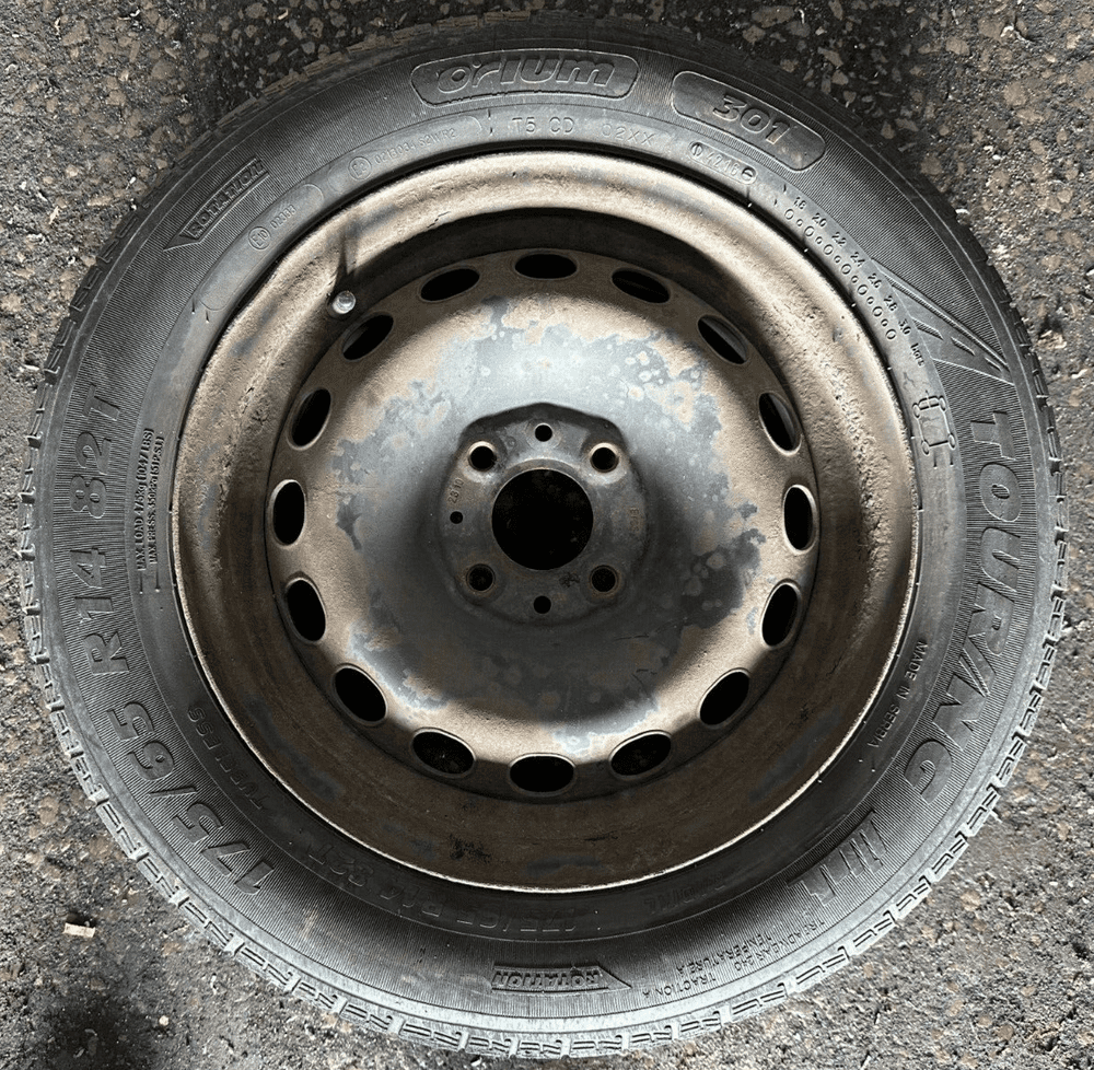 GENUINE FORD KA MK2 STEEL WHEEL RIM 4 STUD 175 65 14 2009 - 2016