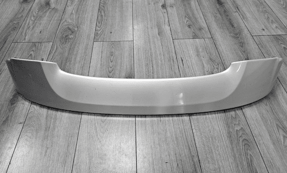 GENUINE FORD KA MK2 TAILGATE BOOT SPOILER MOONLIGHT SILVER 2009 - 2016