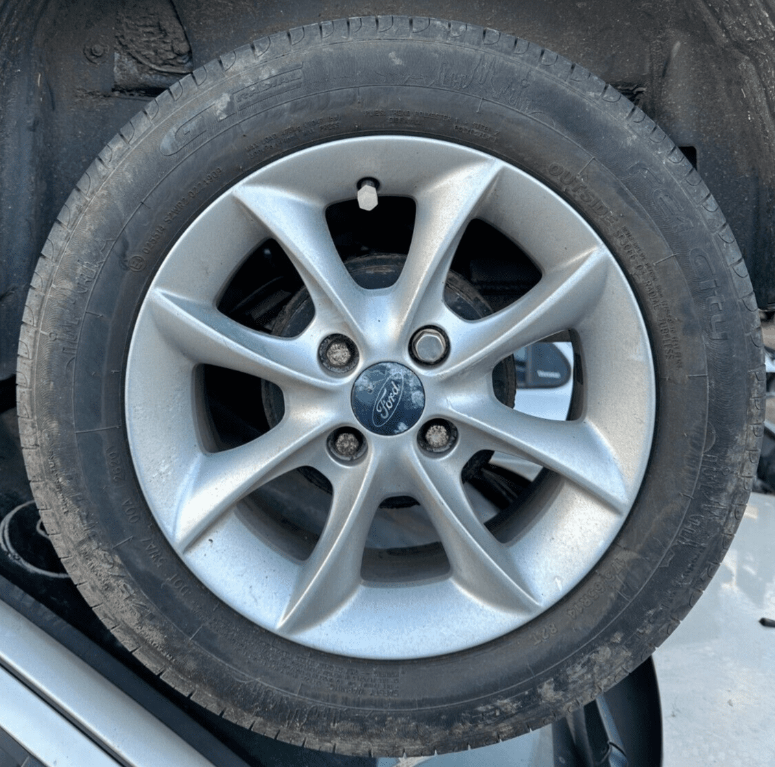 GENUINE FORD KA ZETEC MK2 175/65/14 INCH ALLOY WHEEL 8 SPOKE 2009 - 2016