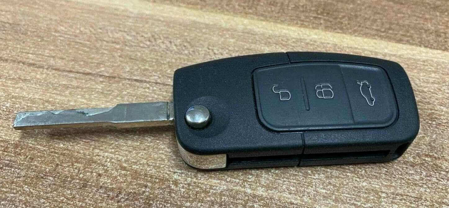 GENUINE FORD MONDEO FOCUS KUGA C-MAX FIESTA GALAXY S-MAX 3 BUTTON FLIP ...