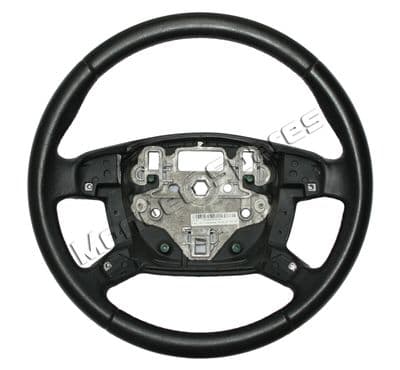 GENUINE FORD MONDEO GALAXY S-MAX 4 SPOKE LEATHER STEERING WHEEL 2007 - 2010