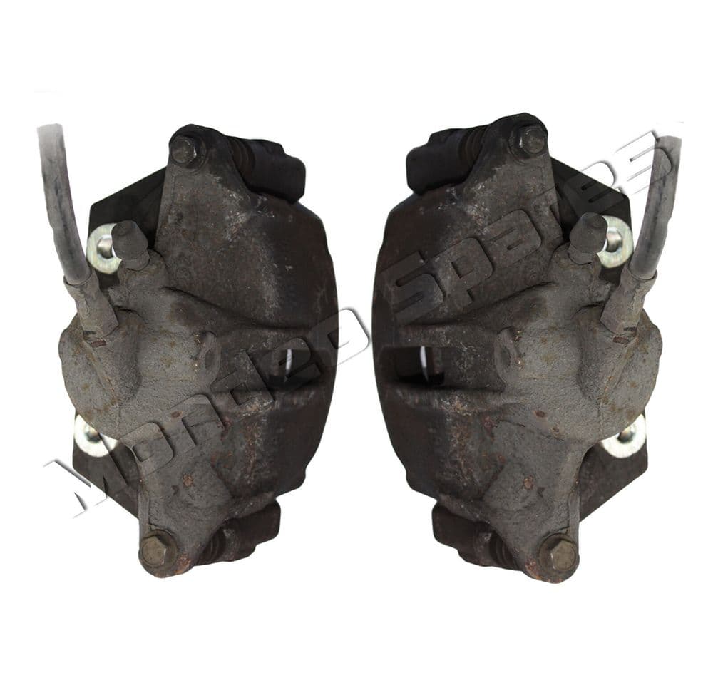 GENUINE FORD MONDEO MK3 FRONT BRAKE CALIPERS & CARRIERS PAIR 2001 2007
