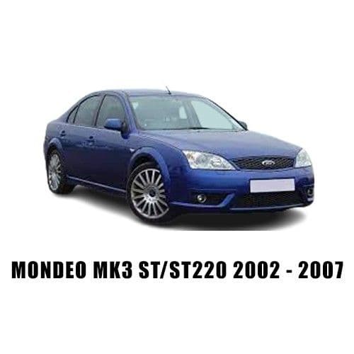 GENUINE FORD MONDEO MK3 ST ST220 LEATHER / CARBON STEERING WHEEL 2002 ...