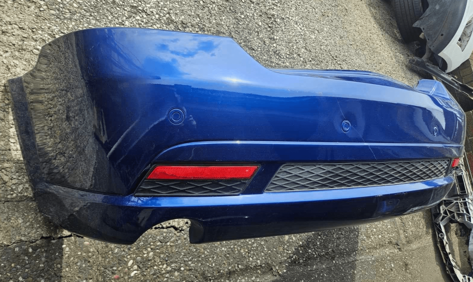 GENUINE FORD MONDEO MK3 ST220 HATCHBACK REAR BUMPER PERFORMANCE BLUE ...