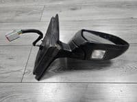GENUINE FORD MONDEO MK4 DRIVER POWERFOLD DOOR WING MIRROR BLACK 2010 - 2014
