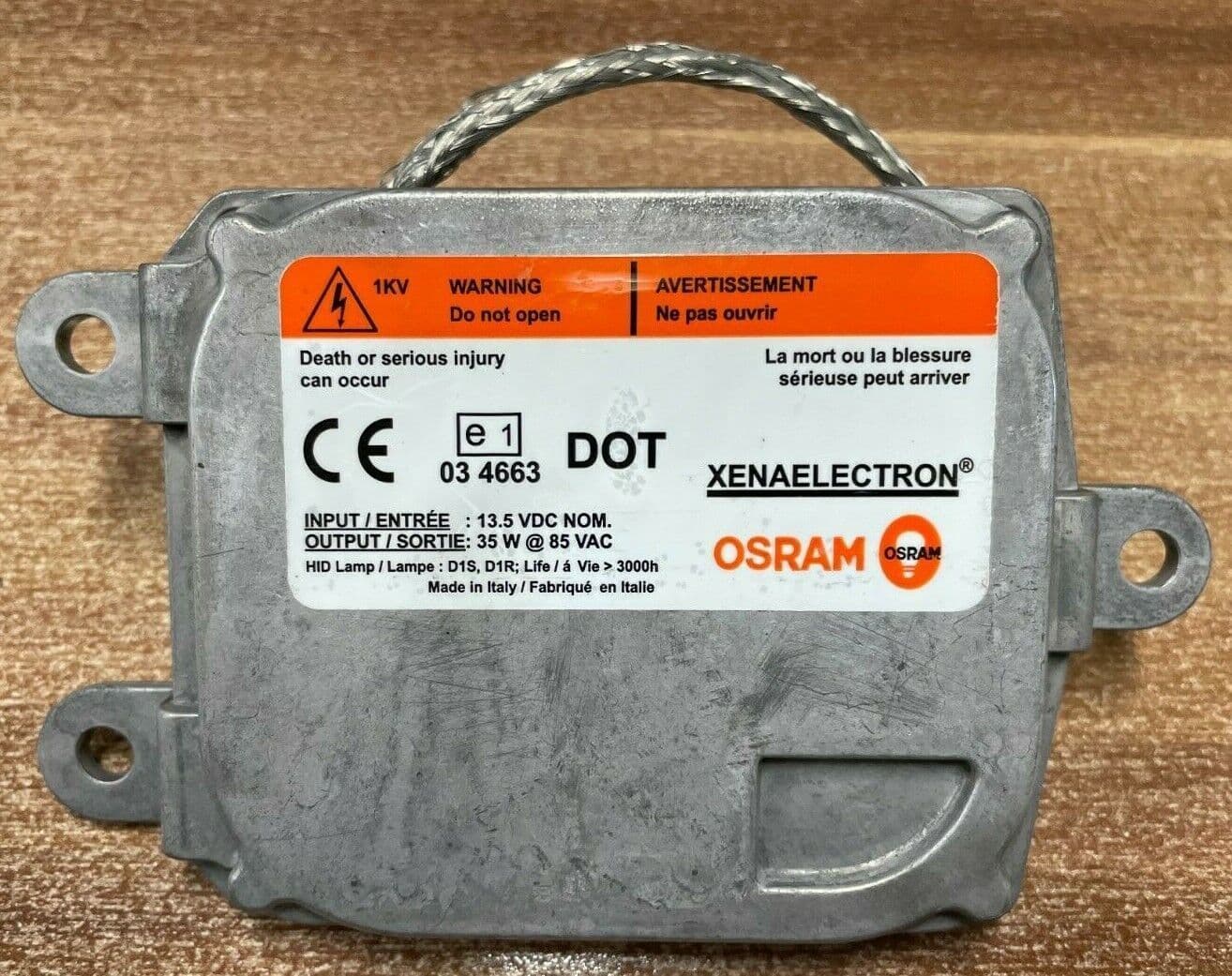 GENUINE FORD MONDEO MK4 GALAXY S-MAX XENON BALLAST D1S 03 4663