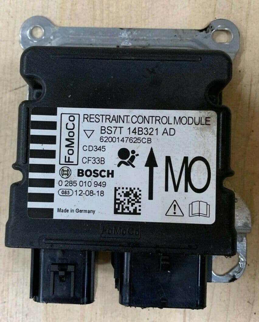 Crash Detection Module GENUINE FORD MONDEO MK4 SRS AIR BAG CRASH SENSOR MODULE BS7T-14B321-AD ...