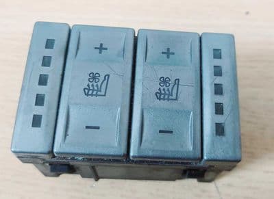 GENUINE FORD MONDEO S-MAX GALAXY HEATED & COOLED SEAT SWITCH SILVER  2006-2014
