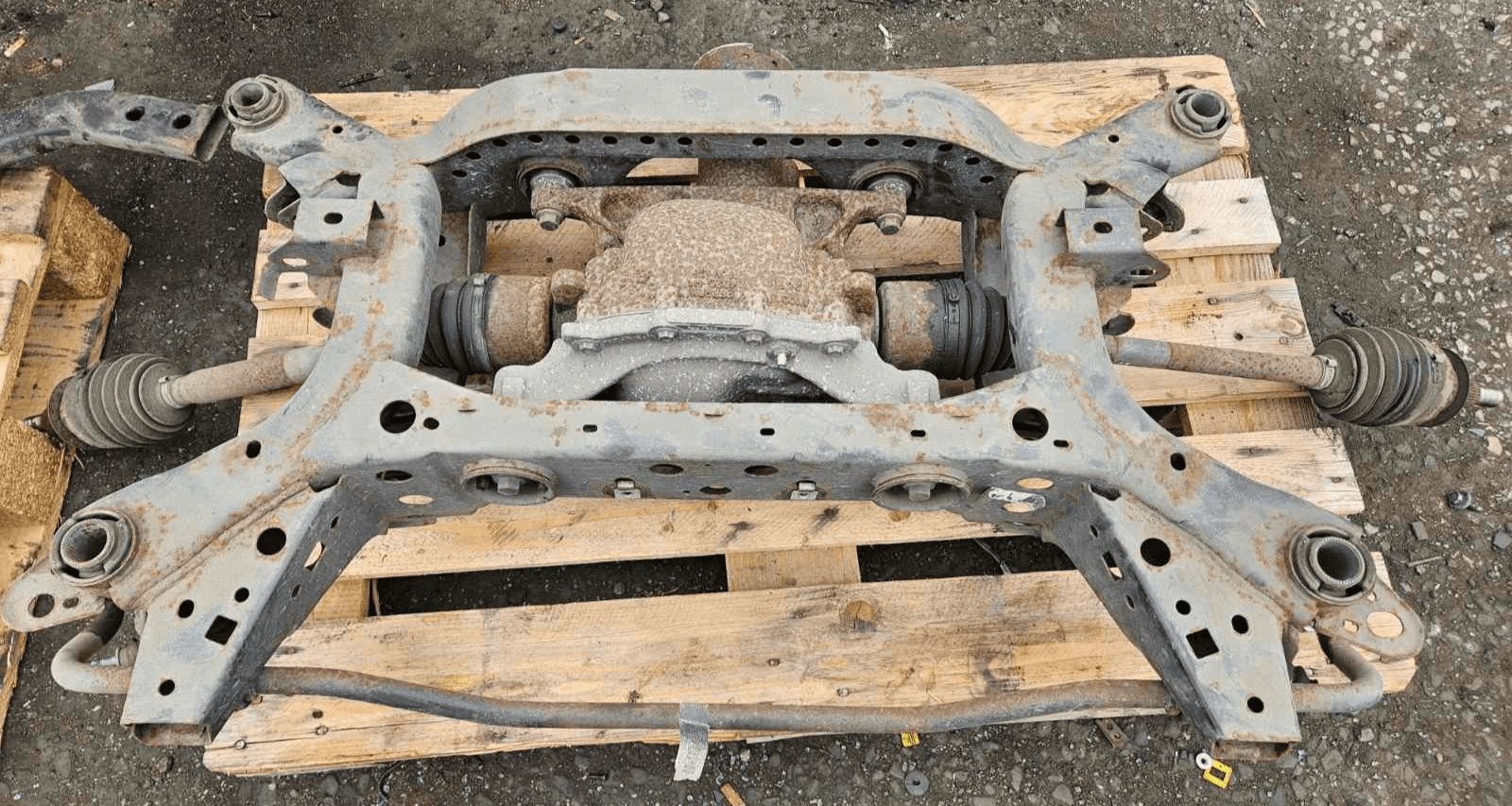 GENUINE FORD MUSTANG 5 0 REAR DIFF DIFFERENTIAL SUBFRAME AXLE SHAFT ...