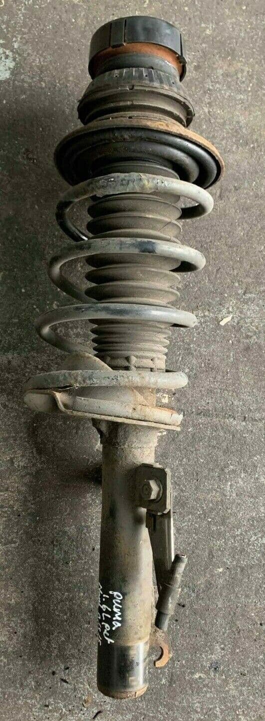 GENUINE FORD PUMA FRONT RIGHT DRIVER SIDE SUSPENSION LEG STRUT SPRING ...