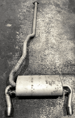 GENUINE FORD S-MAX 2.2 TDCI DIESEL FULL TWIN EXHAUST PIPE BACK BOX 2008 - 2010