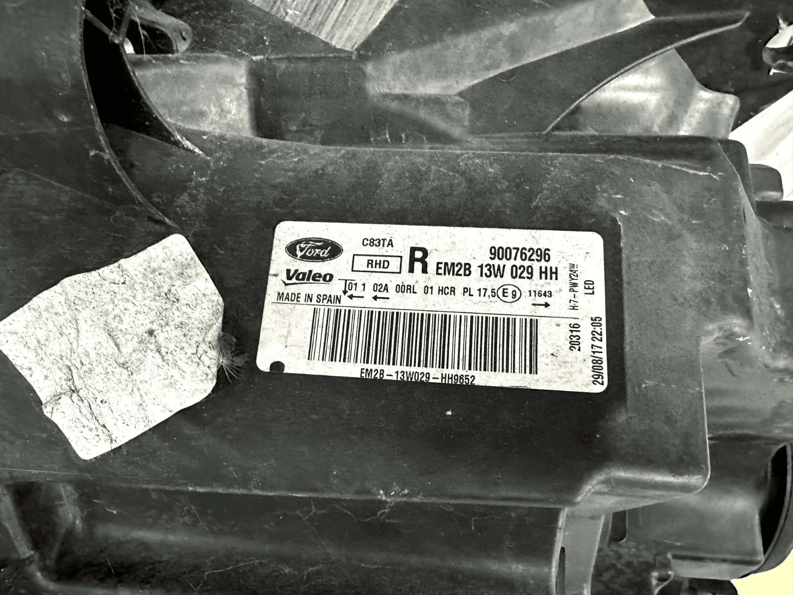 genuine-ford-s-max-mk2-driver-right-headlight-led-em2b-13w029-hh-2015