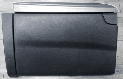 GENUINE FORD S-MAX PASSENGER FRONT GLOVE BOX BLACK LEATHER 2015-2022