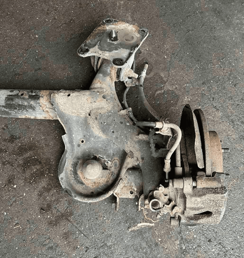 GENUINE FORD TRANSIT CONNECT MK2 REAR AXLE BEAM SUBFRAME DISCS HUBS ...