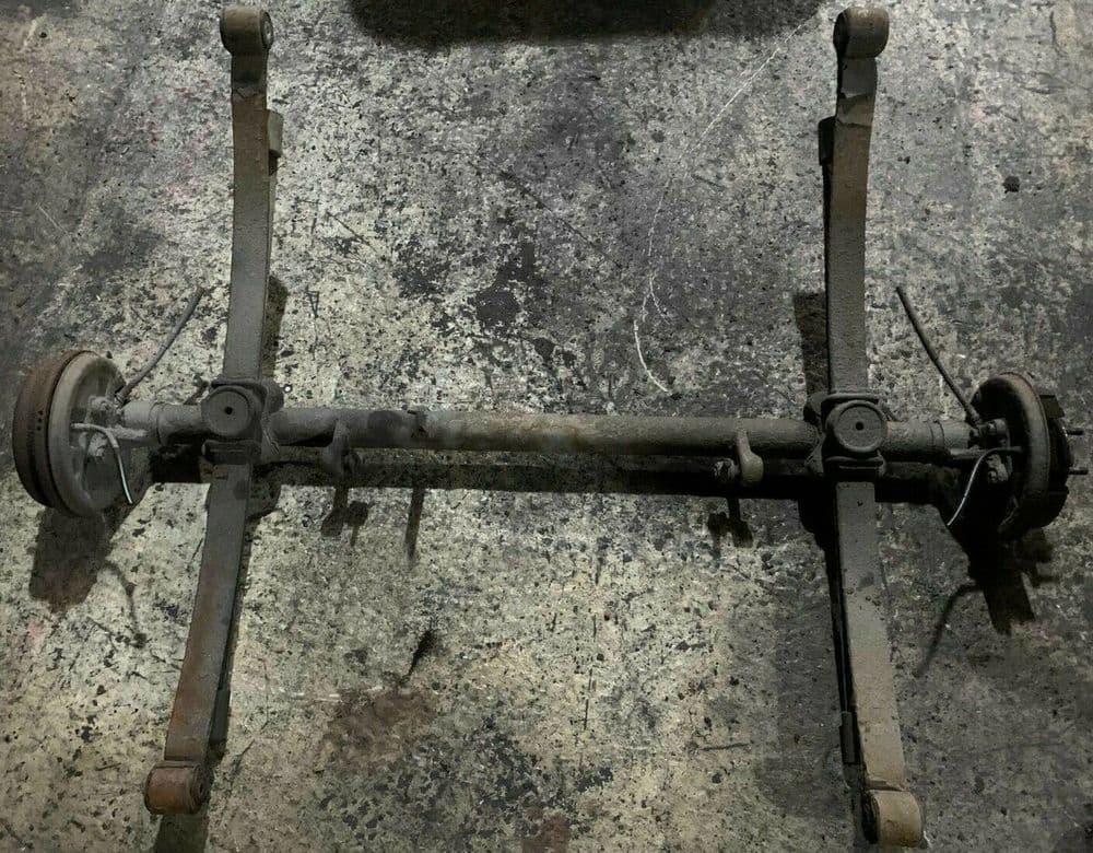 GENUINE FORD TRANSIT CONNECT REAR AXLE LEAF SPRINGS DRUMS 2002 - 2013