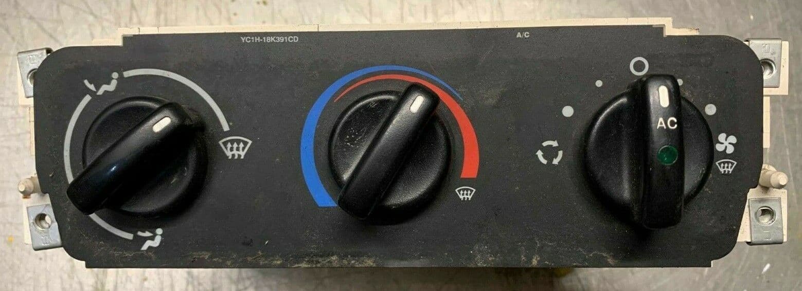 GENUINE FORD TRANSIT MK6 AIRCON AC HEATER CONTROL PANEL YC1H-18K391-CD ...