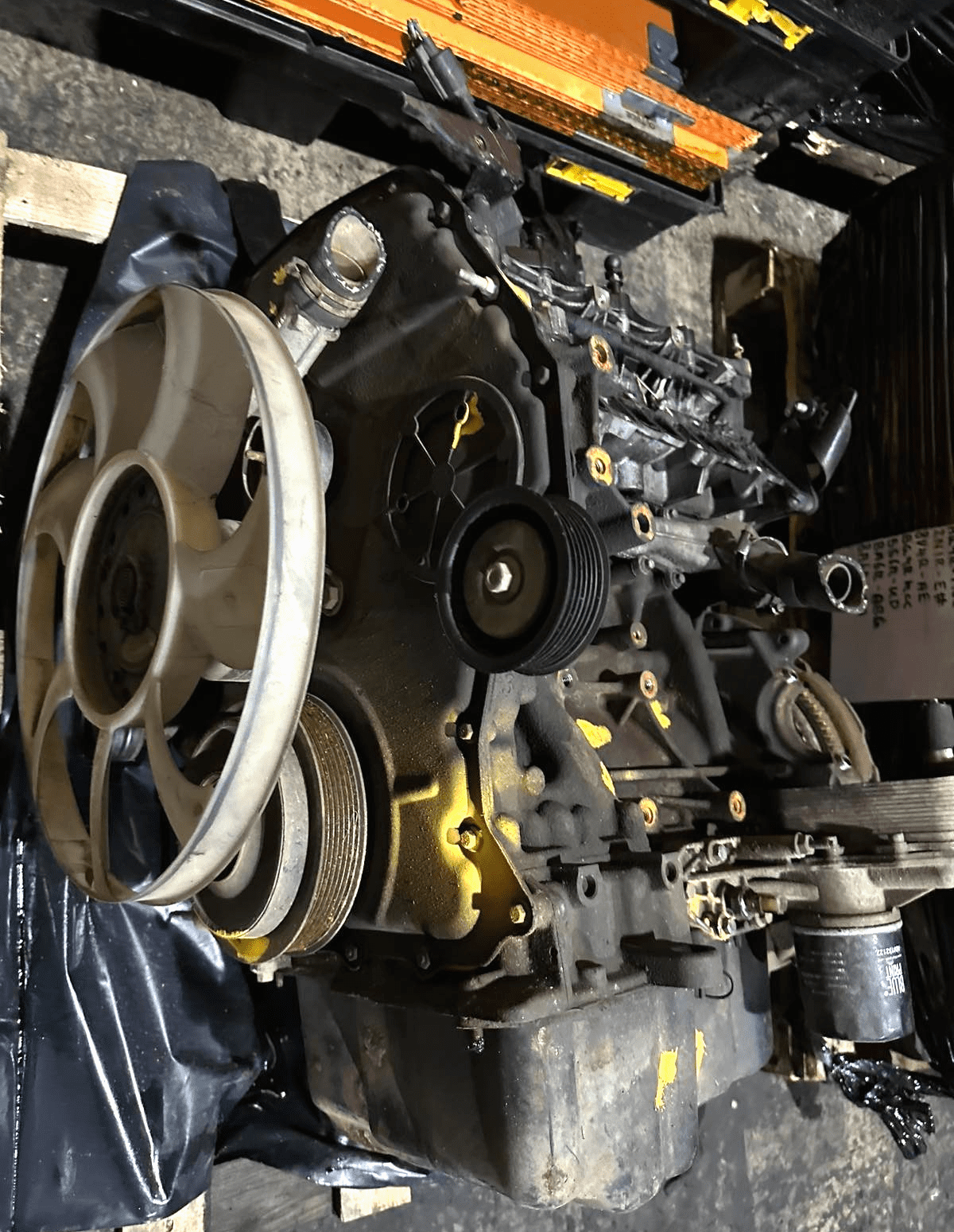 GENUINE FORD TRANSIT MK7 2 2 TDCi RWD BARE ENGINE DRRA DRRB USRA USRB ...