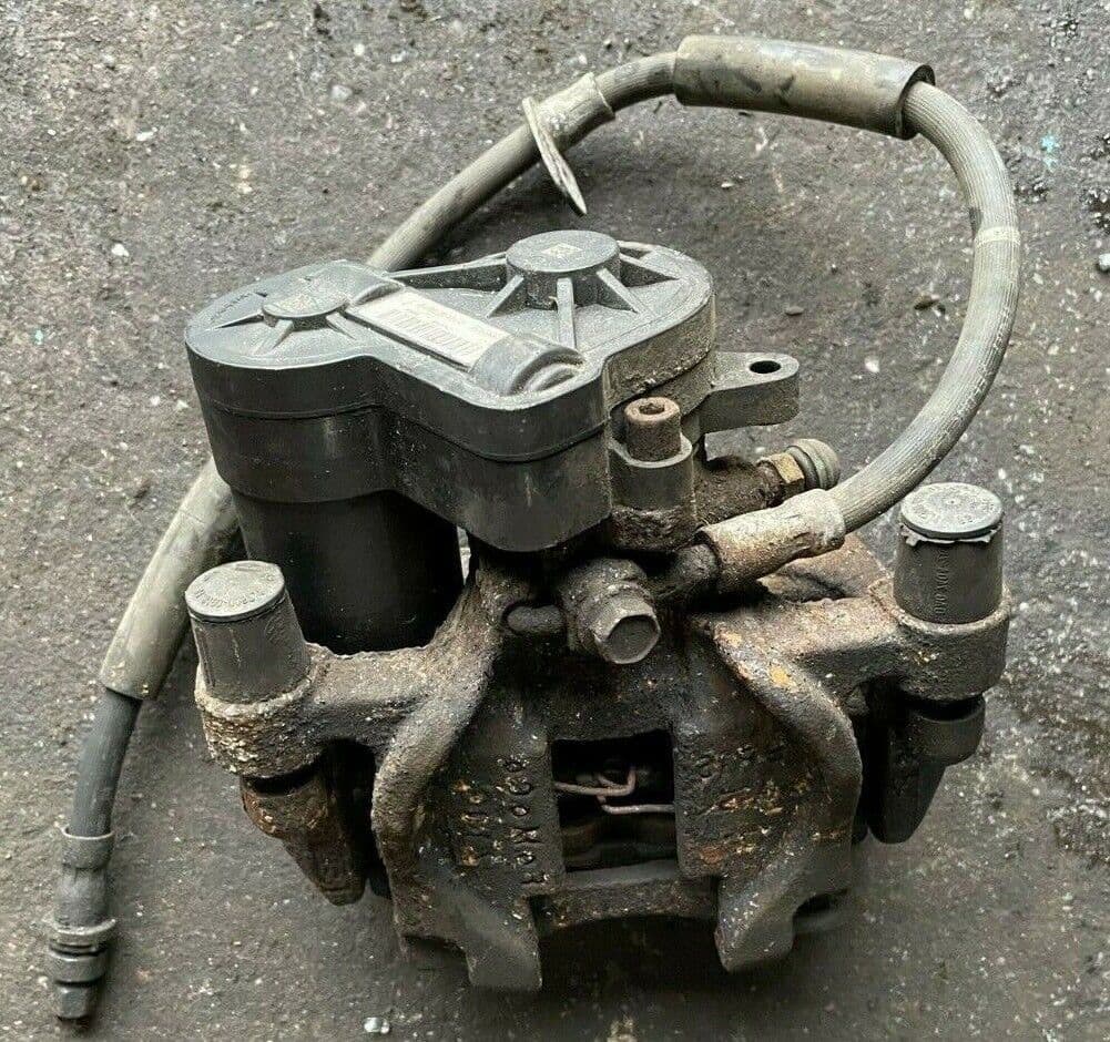 GENUINE GALAXY MK4 DRIVER RIGHT REAR ELECTRIC BRAKE CALIPER & CARRIER ...