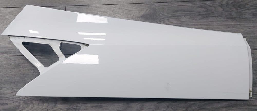 GENUINE GRAND C-MAX OSR DRIVER REAR RIGHT PANNEL TRIM FROZEN WHITE 2011 ...