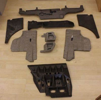 GENUINE MONDEO MK4 REAR BOOT FOAM SIDES HOLDER SUPPORT INSERTS 2007 - 2014