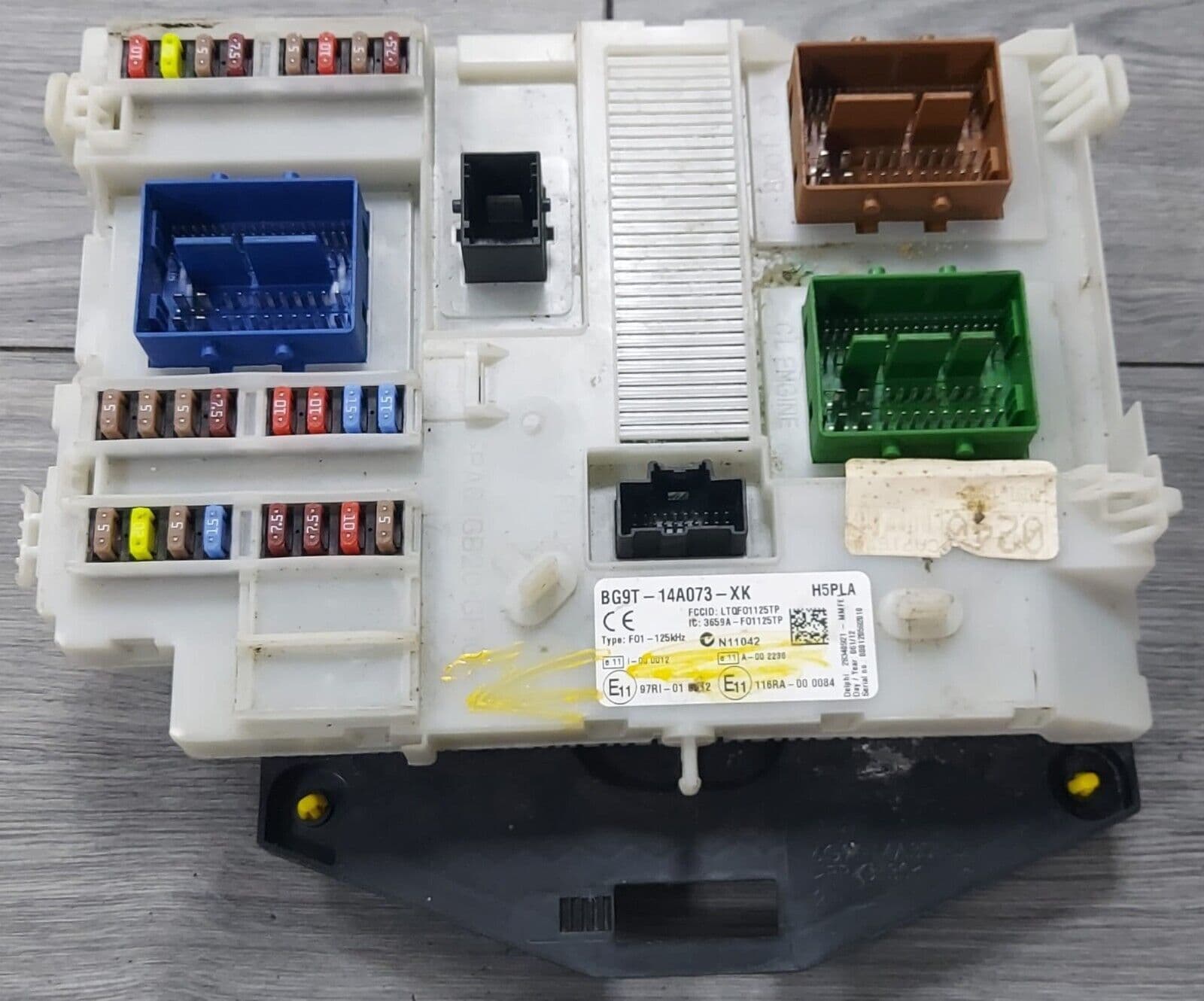 MONDEO MK4 2 2 TDCI BODY CONTROL MODULE FUSE BOX BCM BG9T-14A073-XN ...