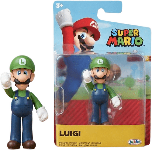-Super Mario -2.5 inches -Luigi