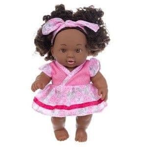 20cm Newborn Black Doll