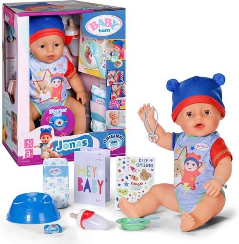 Baby Born Jonas Walk with Me 43 cm Walking Doll with Sound