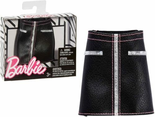Barbie Accessories Leather Skirt
