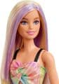 Barbie Fashionistas Doll  Blonde Hair with Purple Streaks, Romper Dress