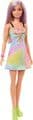 Barbie Fashionistas Doll  Blonde Hair with Purple Streaks, Romper Dress
