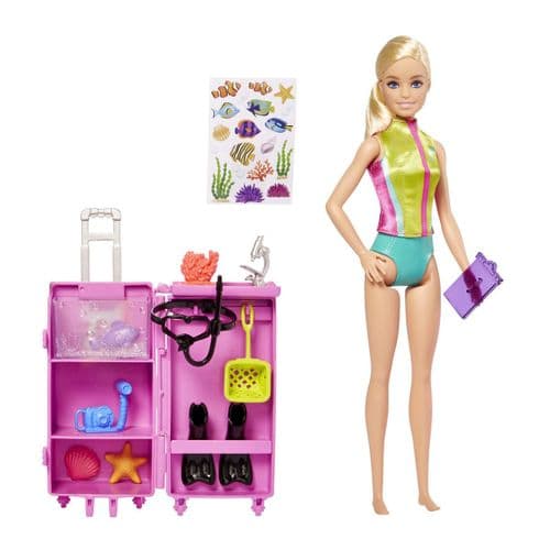 Barbie Marine Biologist Doll Playset
