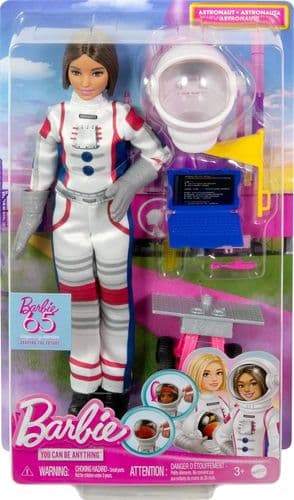 Barbie You Can Be Anything 65th Anniversary Astronaut Doll with Accessories