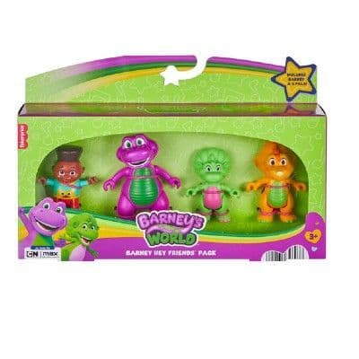 Barney's World Hey Friends 4 Figure Pack