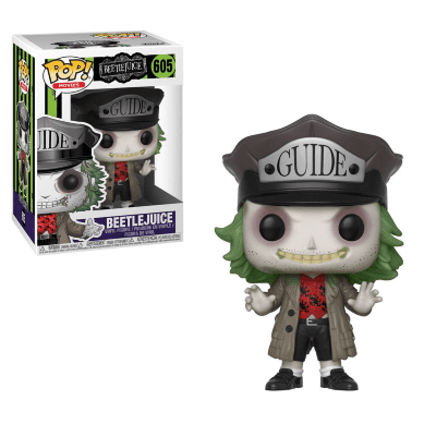 Beetlejuice POP! Horror Vinyl Figure Beetlejuice Guide Hat 9 cm