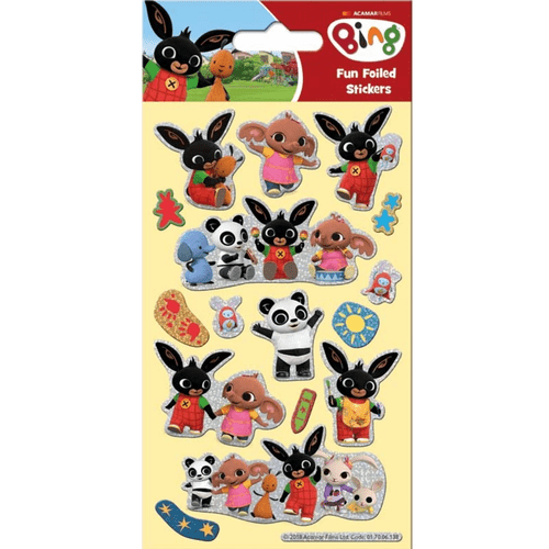 Bing Fun Foiled Stickers