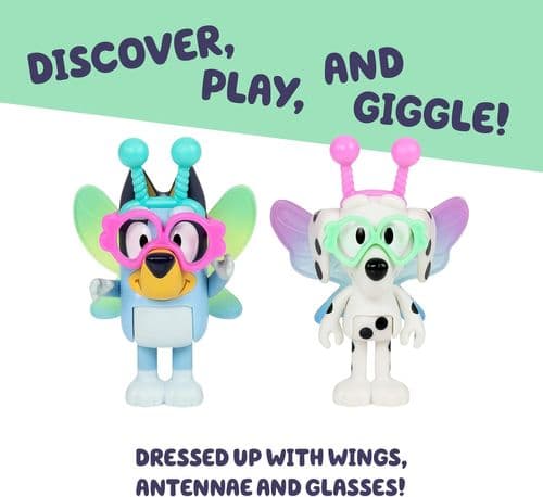 Bluey Aliens Bluey & Chloe 2-Figure Pack