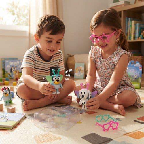 Bluey Aliens Bluey & Chloe 2-Figure Pack