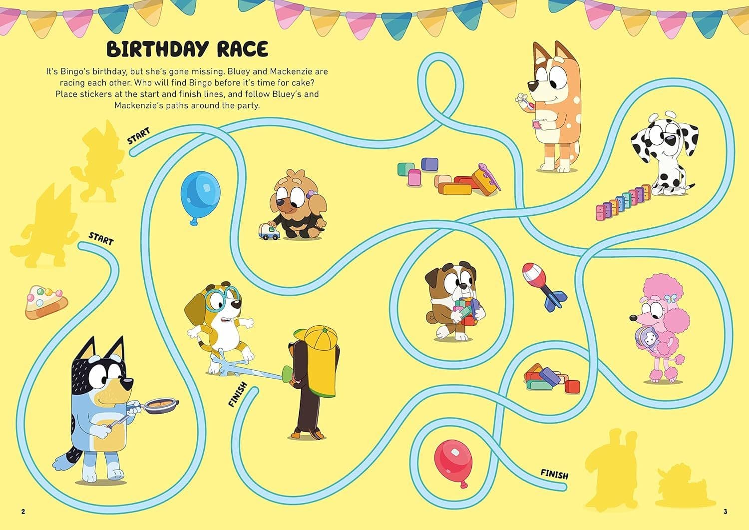 Bluey Bluey and Friends A Sticker Activity Book