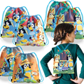 Bluey Drawstring Backpack Bag Assortment