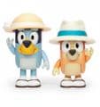 Bluey Figure 2-Pack - On Holiday, 2.5 Inch  Figures