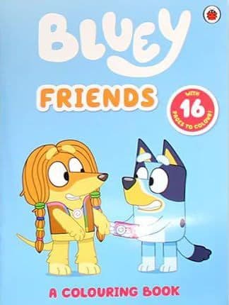 Bluey  Friends Colouring Book