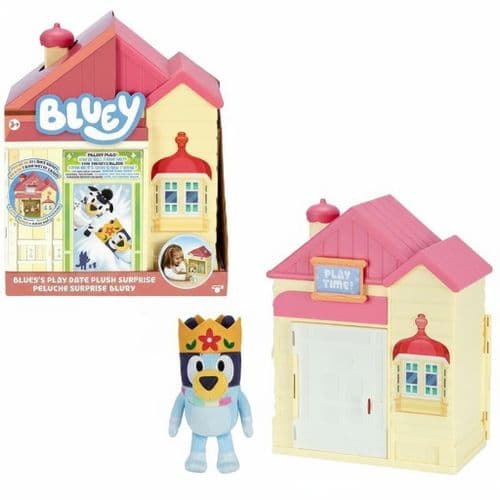 Bluey Play Date Plush Surprise, Animated Series Surprise Plush, Follow in the Steps and Reveal Your