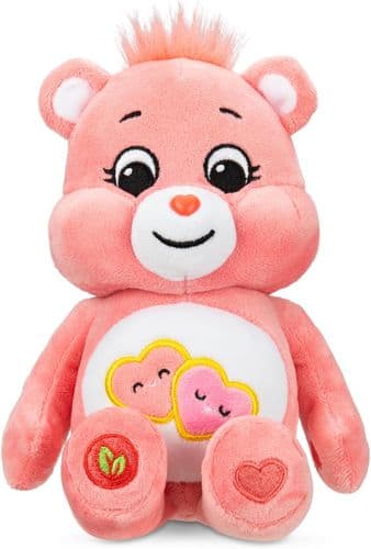 Care Bears Love-A-Lot Bear 22cm Bean Plush Eco Friendly