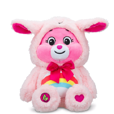 Care Bears - Plush Lamb Pink Bear With Hoodie 22 cm