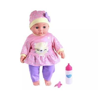 Chad Valley Interactive Lily Doll - Pink & Purple