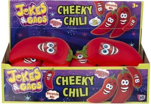 Cheeky Chili Stress Relief Toy